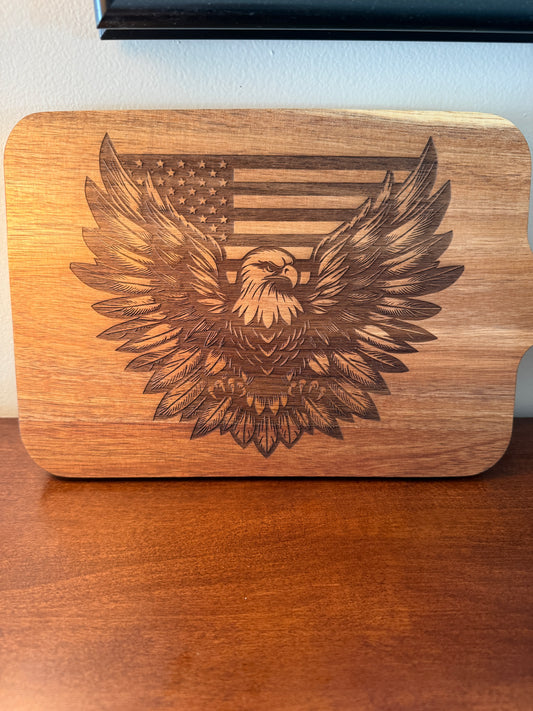 Acacia Serving Board "American Eagle"