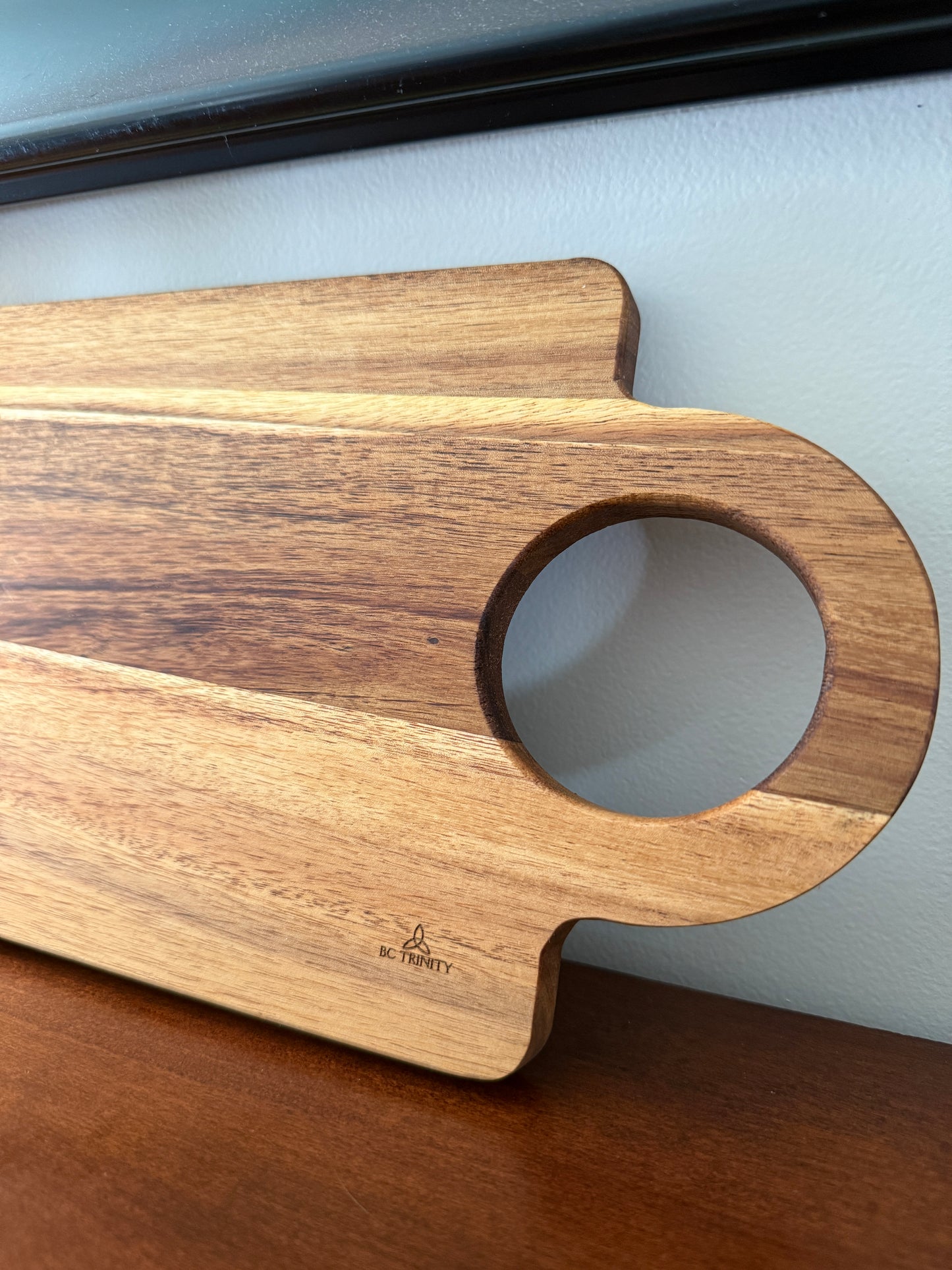 Acacia Serving Board "Family Is Forever"