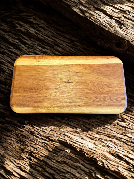 Acacia Serving Board "Leaping Reindeer"