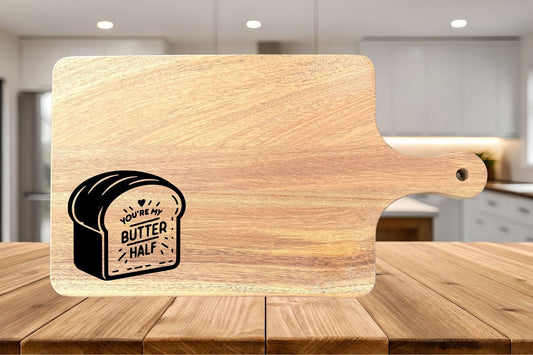 Acacia Charcuterie Board "Butter Half"