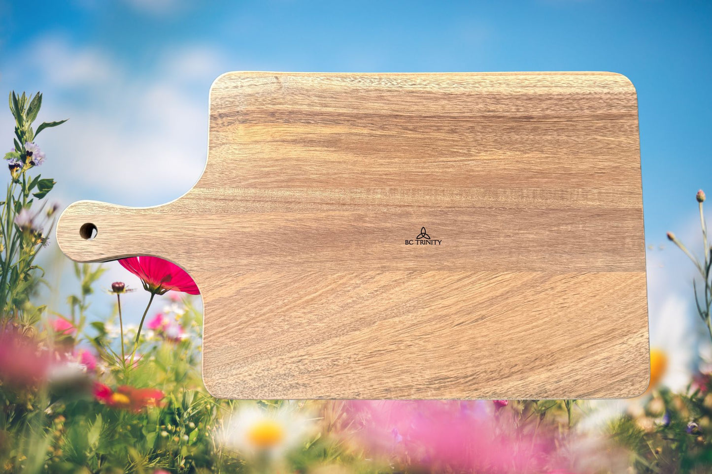Acacia Charcuterie Board "Forever Heart"