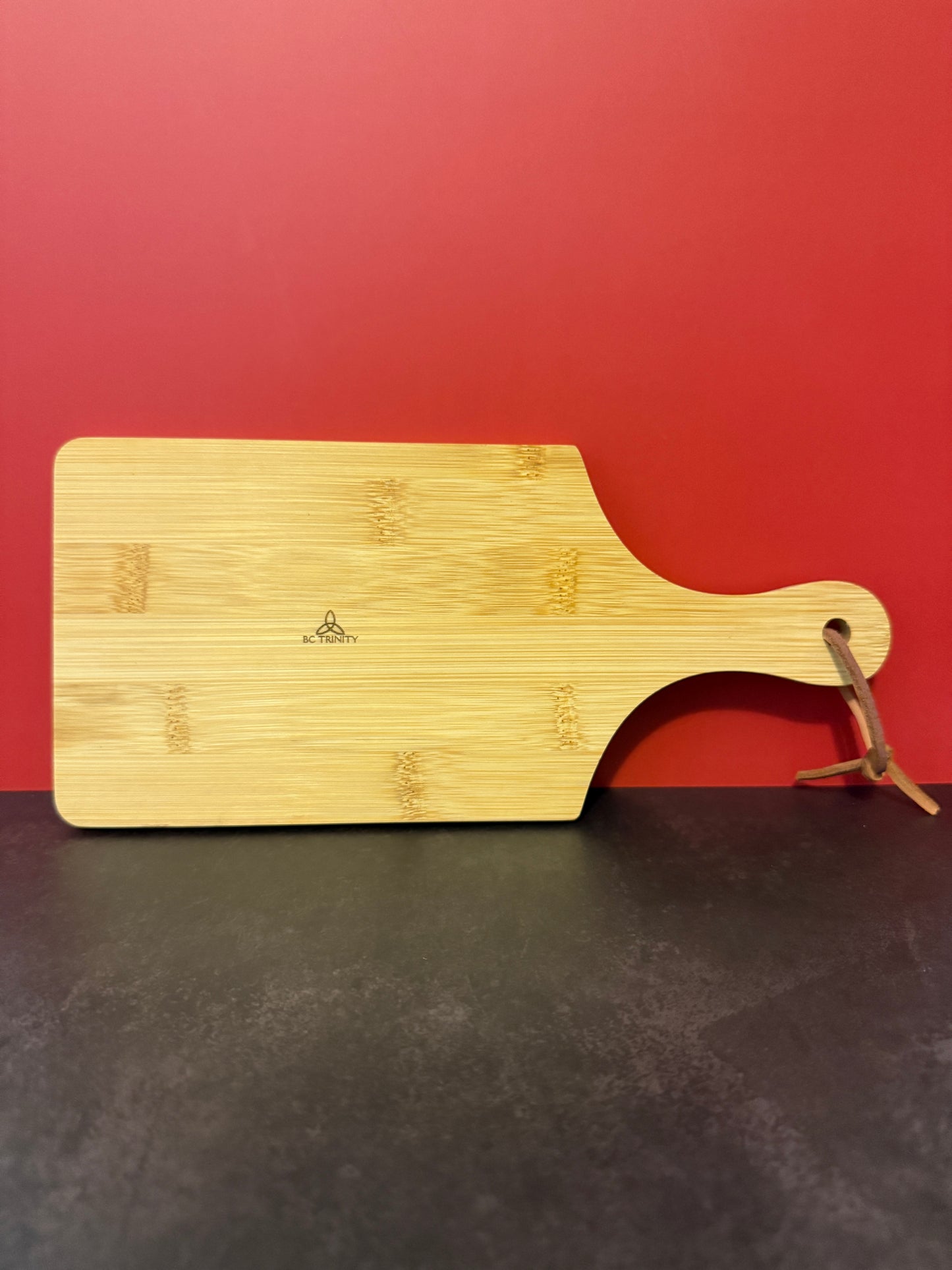Bamboo Charcuterie Board "Commander in Cheese"
