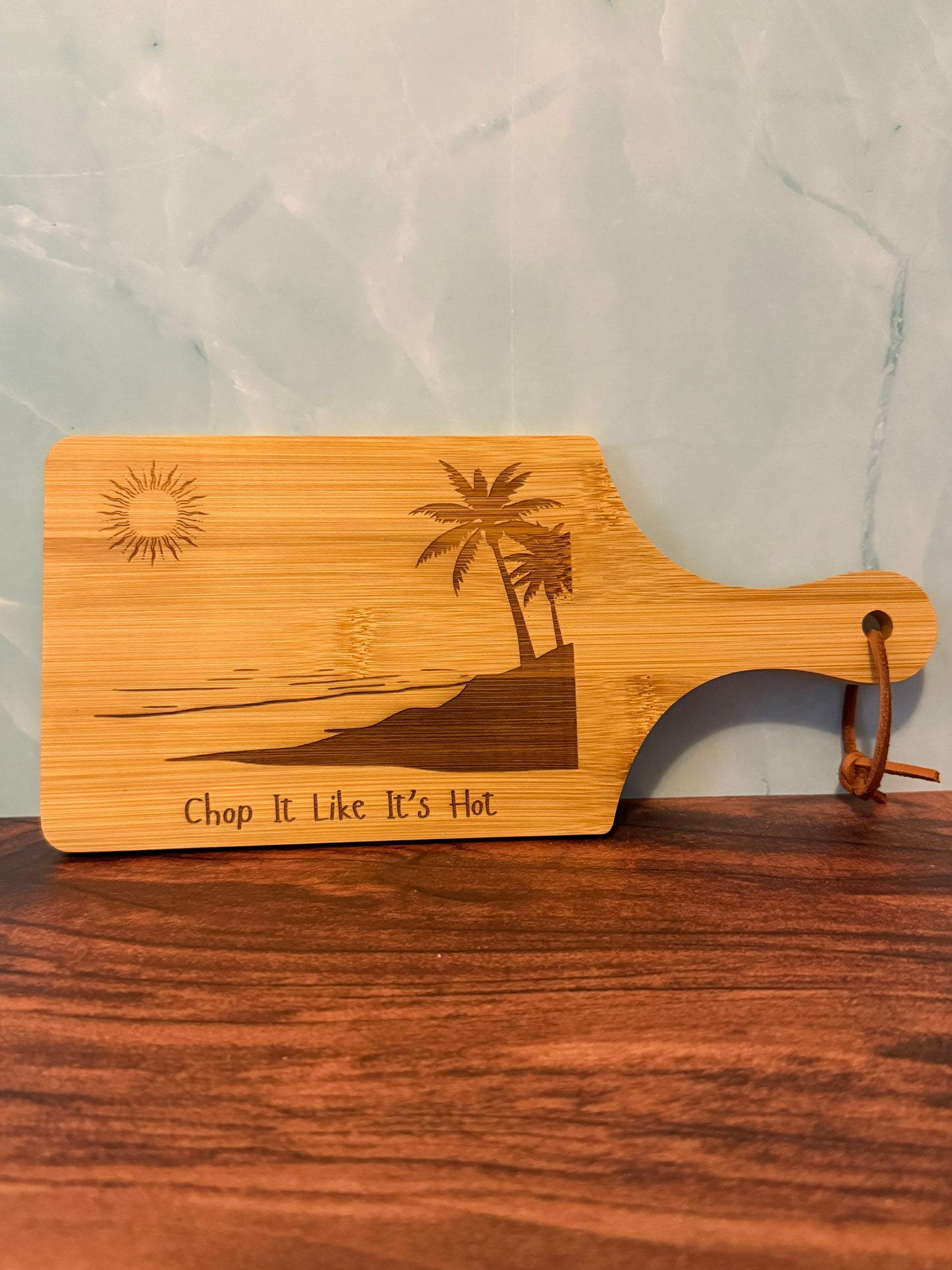 Bamboo Charcuterie Board "Chop It Like It's Hot"