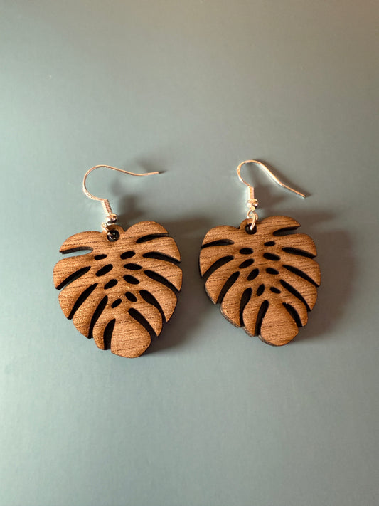 Unique Wood Earrings