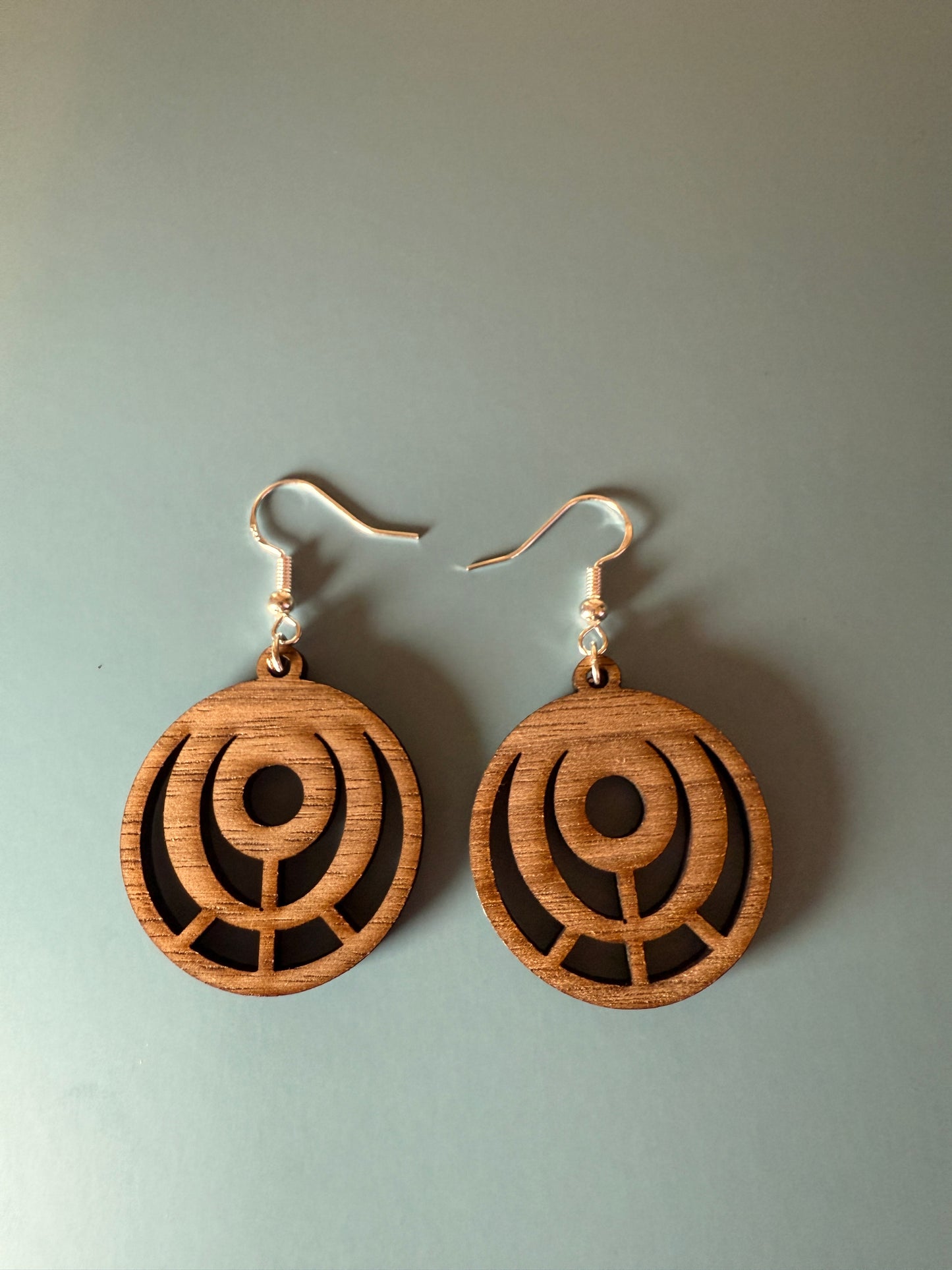 Unique Wood Earrings
