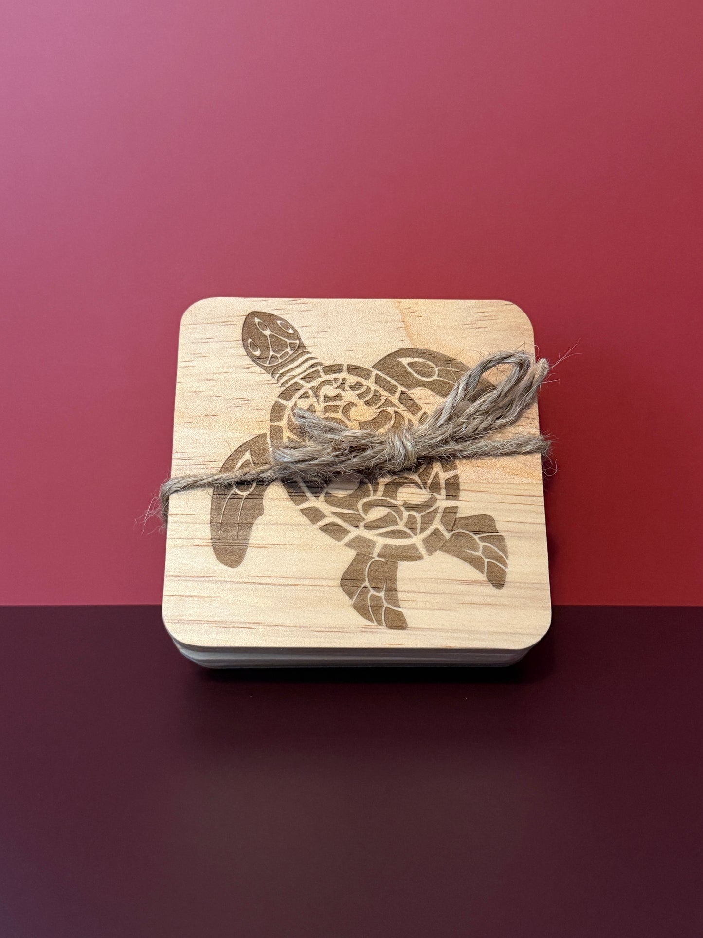 Pine Coaster Set