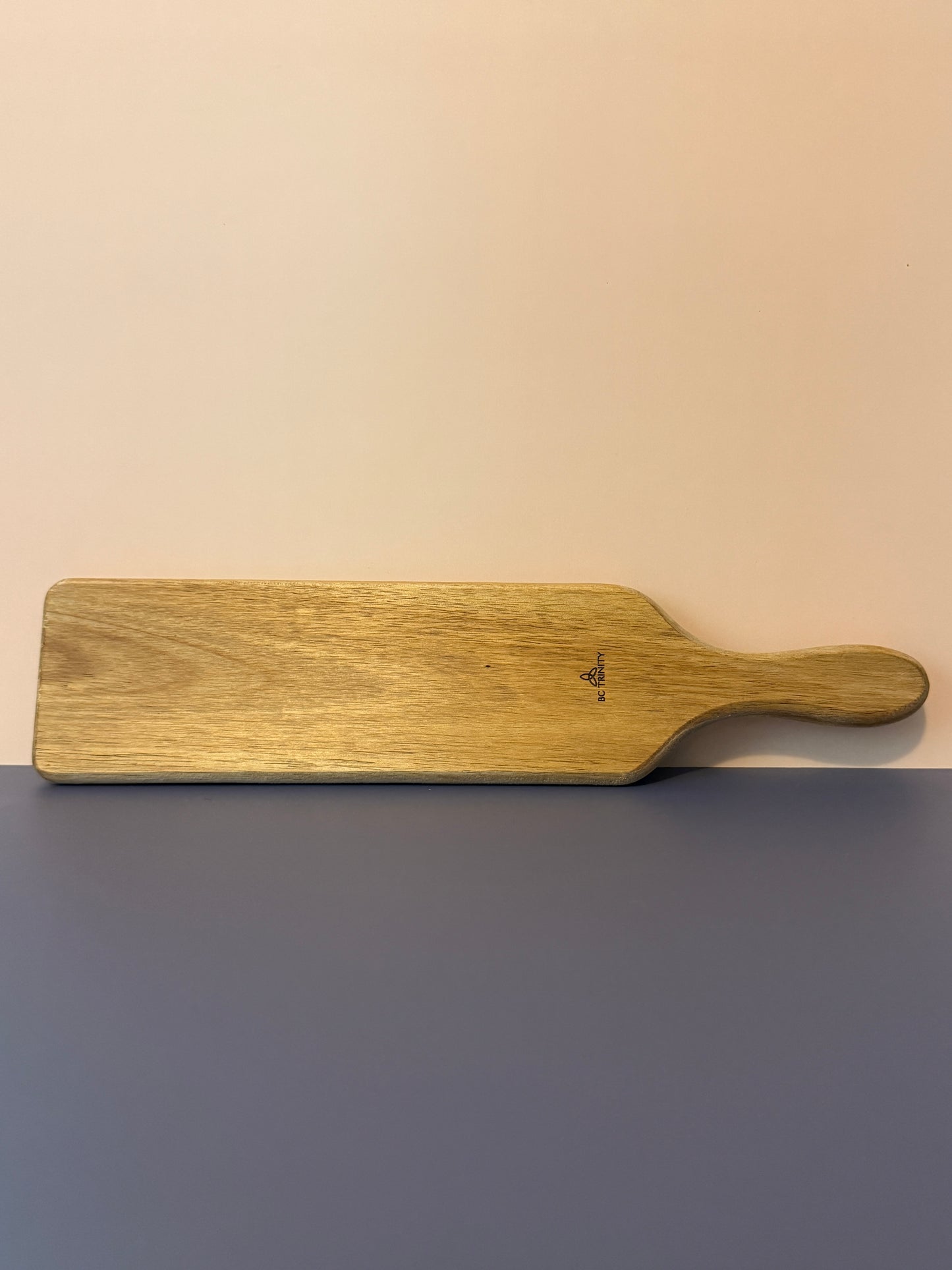 Acacia Serving Board "Here For The Cheese"