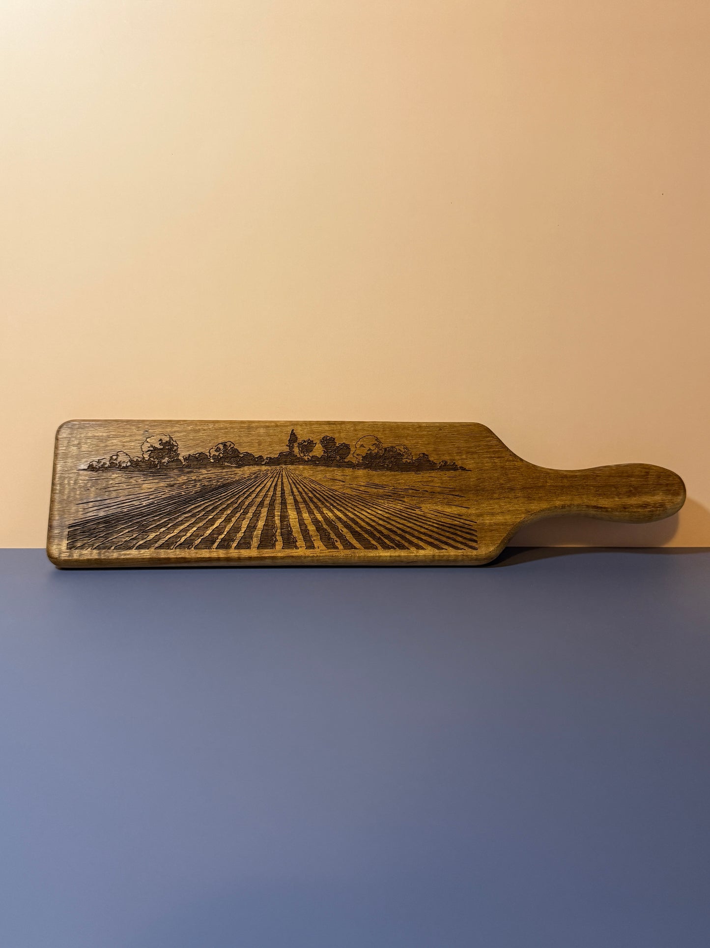 Acacia Serving Board "Farm Field"