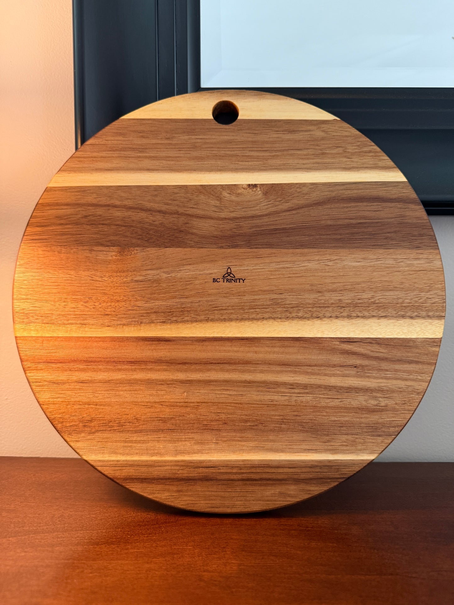 Acacia Serving Board "Greek Sun"