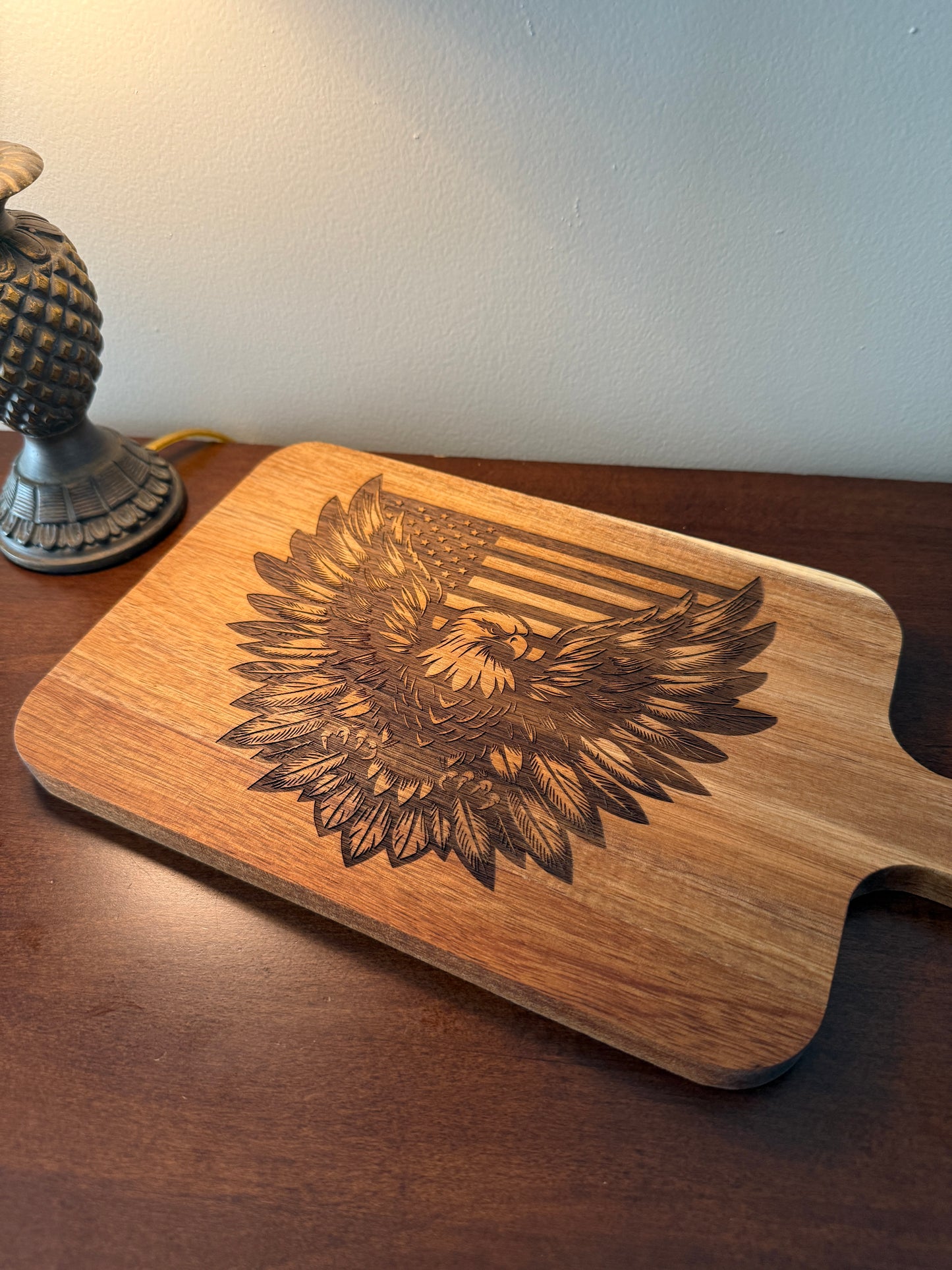 Acacia Serving Board "American Eagle"
