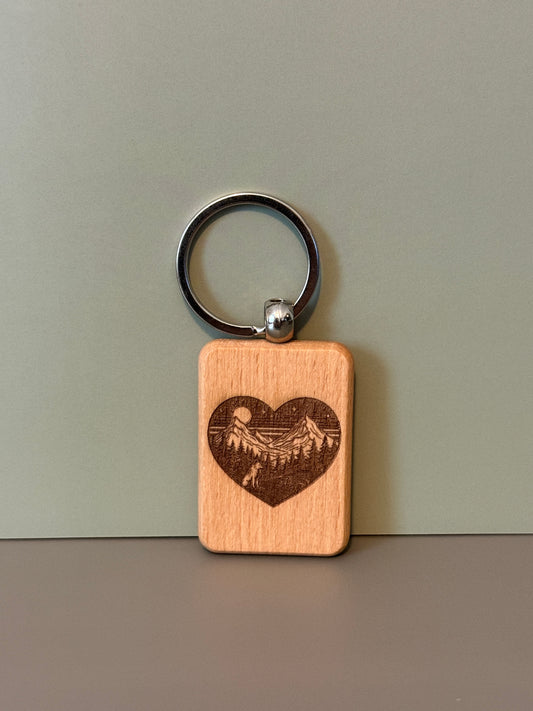 Beechwood Keychain