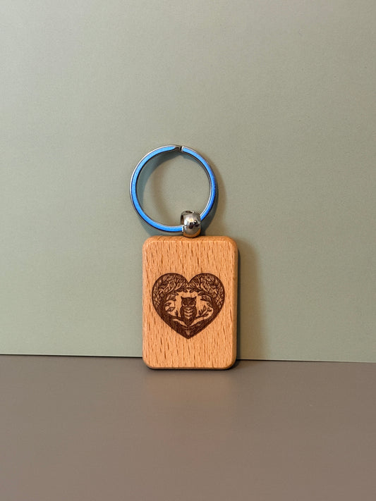 Beechwood Keychain