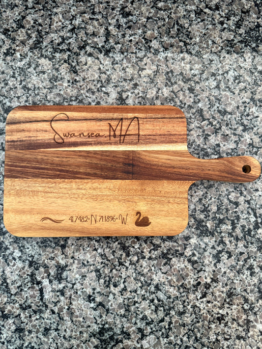 Acacia Serving Board "Swansea"
