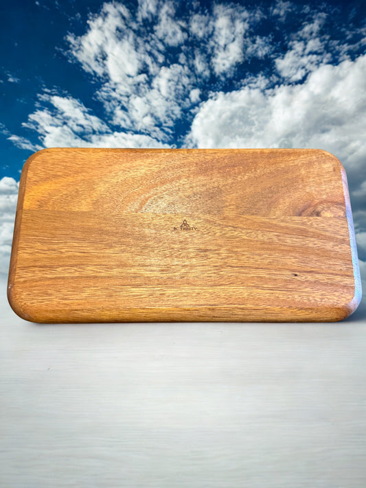 Acacia Serving Board "Nativity"