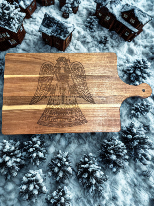 Acacia Serving Board “Angel”