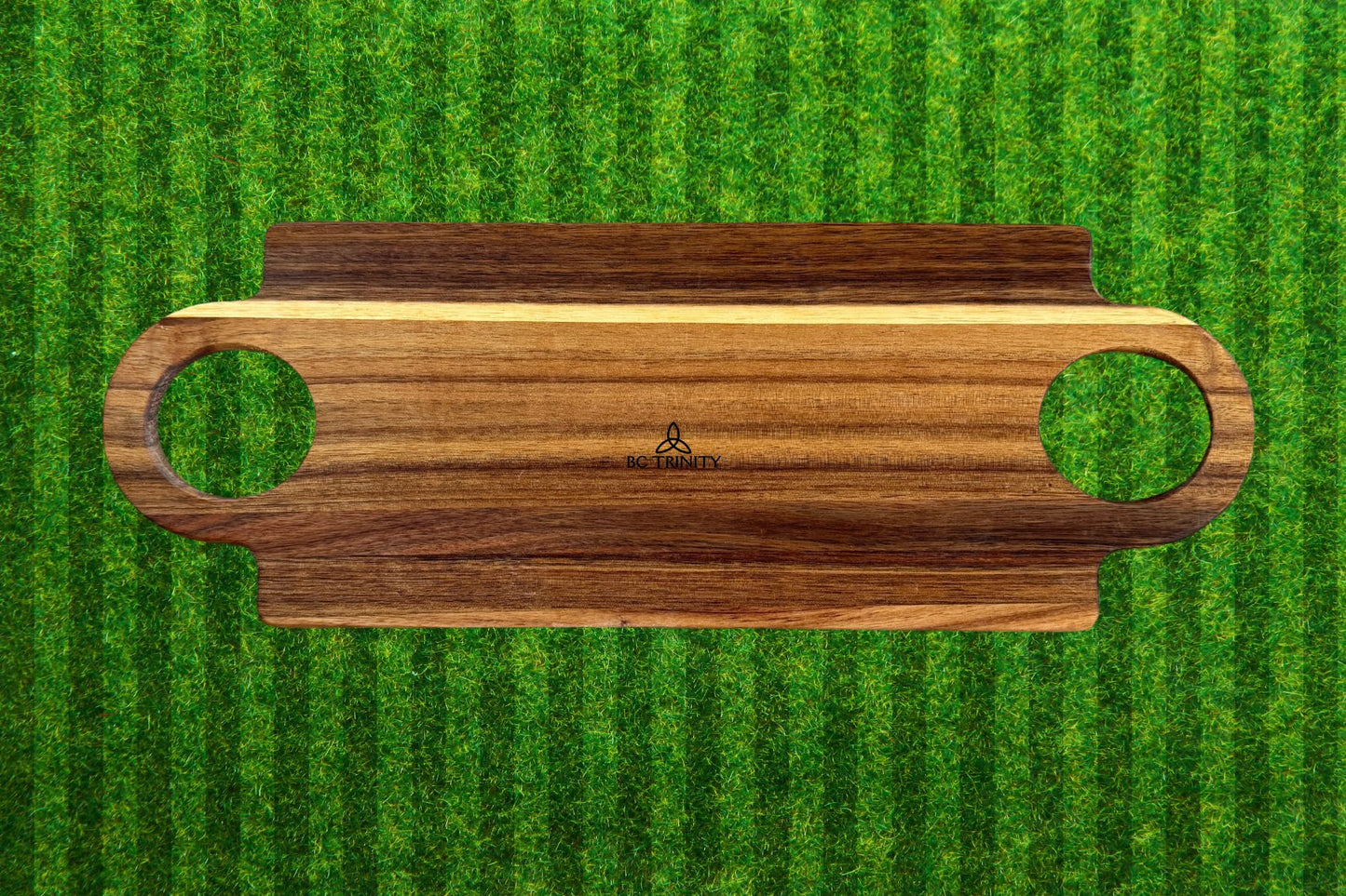 Acacia Charcuterie Board "New England Patriots Football"