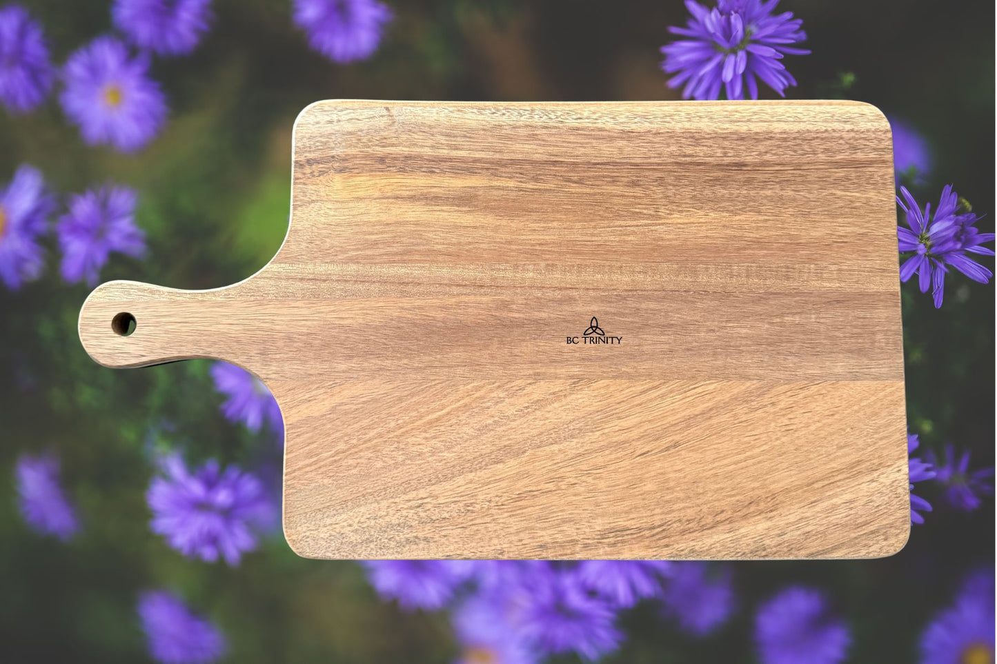 Acacia Charcuterie Board "Purple Hearts"